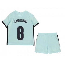 Fußballtrikots Portugal Joao Moutinho 8 Kinder Auswärtstrikot Euro 2020